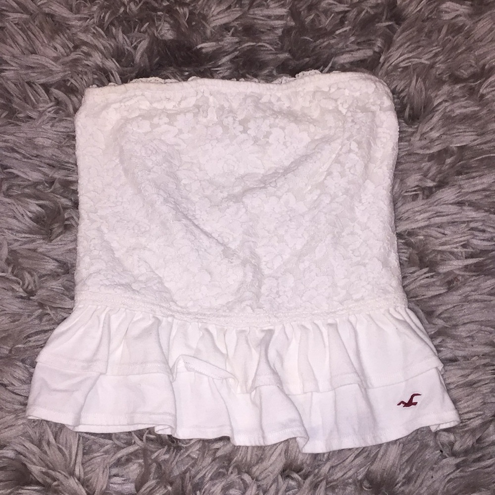 White tube top from Hollister